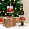 Christmas Decorations Ins/ Style European Nutcracker Resin Candlestick Home Holiday Gift Ornaments