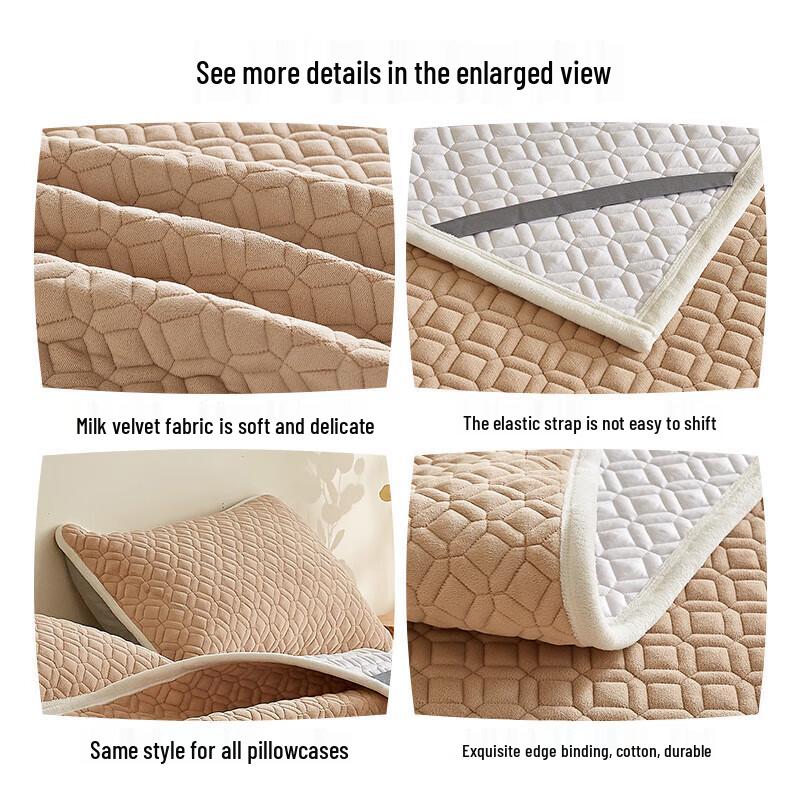 HLA Home Mattress Protector Fitted Sheet
