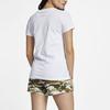 Nike Sport Round Neck Casual Letter Print Short Sleeve T-Shirt Women Tops White AT2784-100