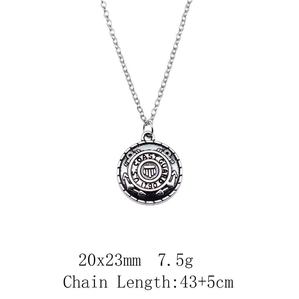 2025 Trend Chain Necklace Men Best Friendship Encouragement Tags Tarot Necklace On The Neck 43cm Chain Ornaments For Home Pendants And Necklaces