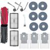Accessories Kit For Roborock Saros 10R/Qrevo Curv 2 Pro/S9 MaxV Slim,Robot Vacuum Cleaner Replacement Spare Parts,Main Brush,Filter,Dust Bags,Mop Pads
