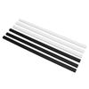 Coffee Pod Holder Wall Mount Under Cabinets Vertically Horizontally Storage Strips PVC 3 Black + 3 White