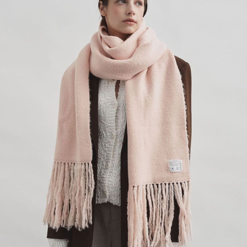 MONGDOL [5 colors] Heavy Wool Knit Muffler MDAC032