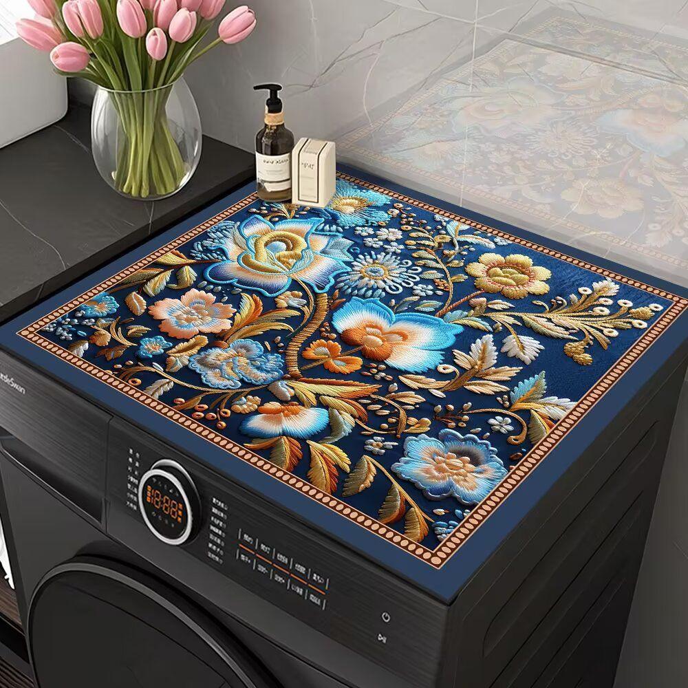 Diatomaceous earth floor mat, washing machine and refrigerator cover, absorbent sun protection mat, all-purpose cover