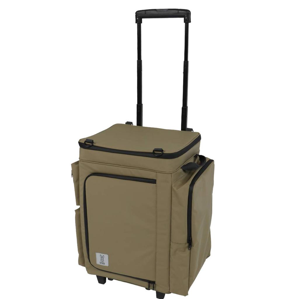 DOD Babekoro 2 Refrigerator Type Soft Cooler Box Convenient side pocket that can hold aluminum foil CL1-653-TN