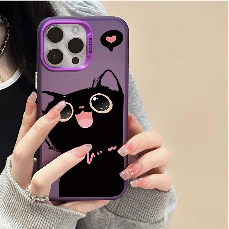 Case For Honor 400 Lite 90 200 PRO magic 7Lite 6 pro X9D X7D X7B X7A X8A X6C X5C X9C SMART 200i 400i Black Cat Cute Cover