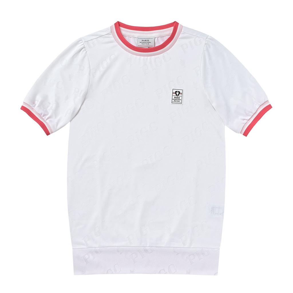 PIGC Women'S Hot Summer Short Sleeve T-Shirt White (Sw0Dks23431)