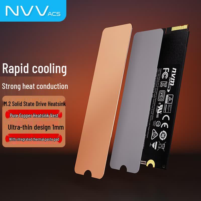 NVV M.2 NVMe SSD Kühlkörper Kit