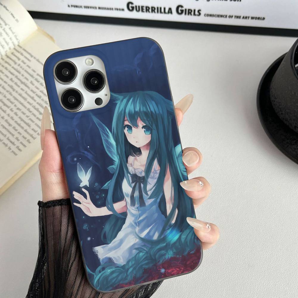 The Song Of Saya Horror Game Corrugated Pattern For IPhone 17 16 15 14 13 12 11 16 Pro Max Plus Pro Non-slip Phone Cover