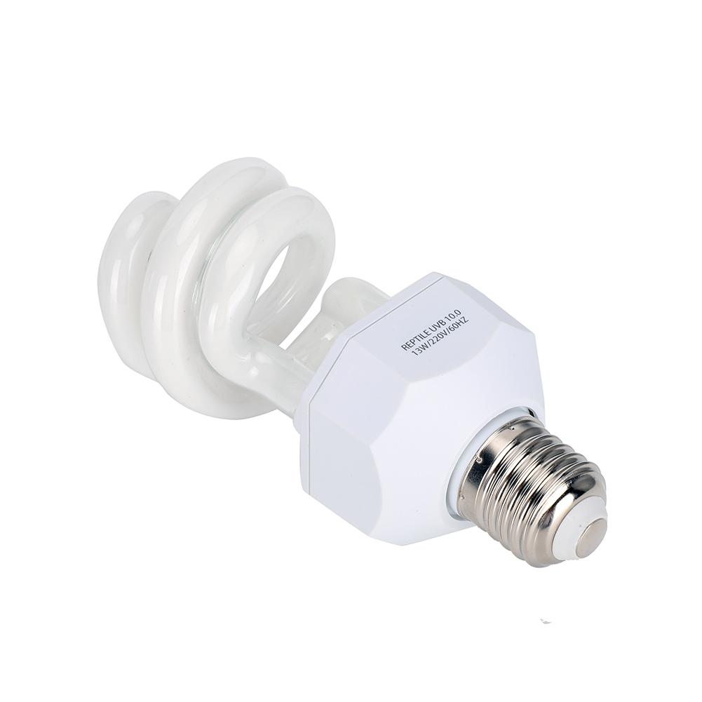 13W 220V Reptile UVB Energy Saving Lamps Tortoise Snake Lizard Light Bulb