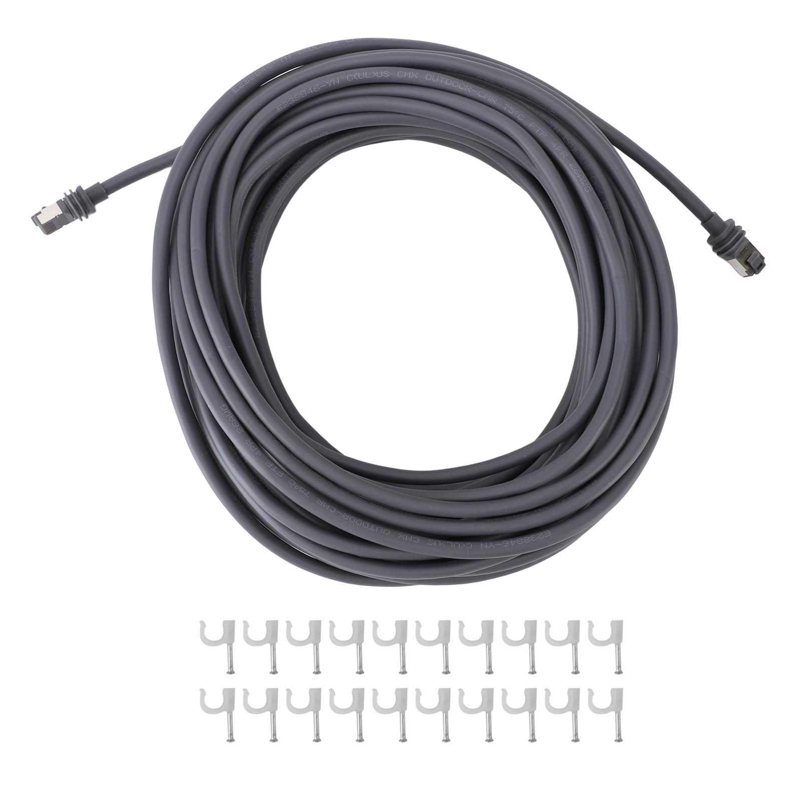 

Змінний кабель для Starlink Gen3 V3 IP68, водонепроникний, 1200 Мбіт/с, високошвидкісний, компактний, прямокутний