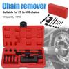 Chain Disassembler Tool Chain Cutters Rivet Fasteners Disassembling Chains for 25 To 630 Chain Motorcycle Chain Cutter Remover