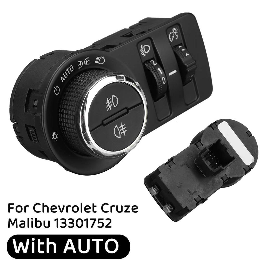 Car Fog Lamp Headlight Switch Button With AUTO For Chevrolet Cruze GM13268707 / 13301749 / 13301752
