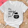 Coffee Club Lover Shirt Coffee  T-Shirt Coffee-Lover G Graphic T Shirts Women Clothing Tops Aesthetic Clothes