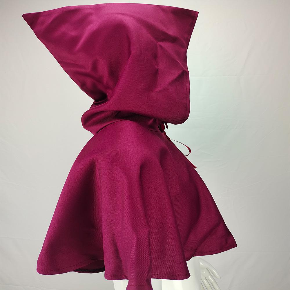 Grim Reaper Medieval Hooded Cloak for Halloween and Stage Performances