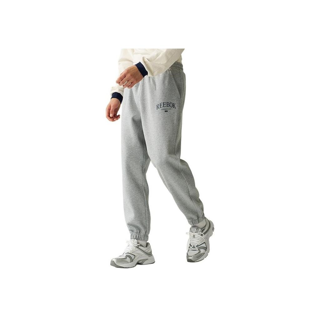 Reebok Casual Comfortable Trendy Knitted Sports Pants Unisex Pants Light-Gray 24FRM609UGG3