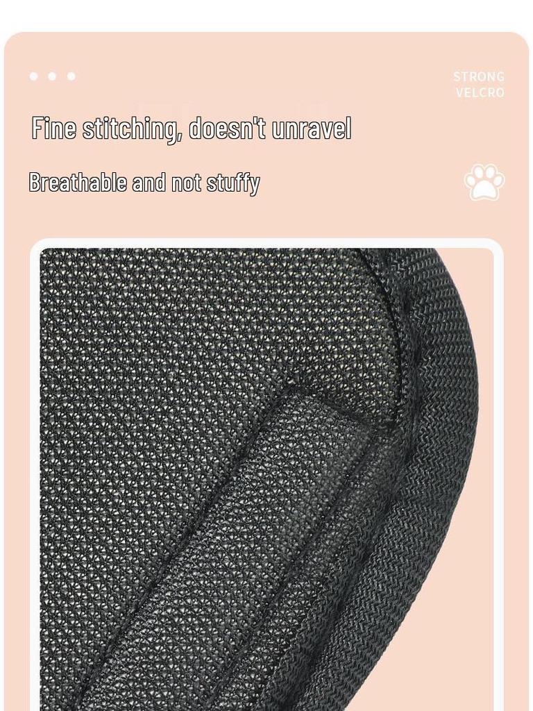 Comfortable Breathable Car Seatbelt Shoulder Pad – Anti-Chafing Protection for Long Journeys – Car Interior Accessory