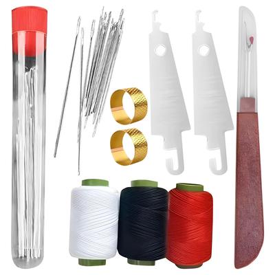 37PCS/set Sewing Kit With Needle And Thread Needle Threader Seam Jointer Safety Needle Sewing Kit For Tinkering & Crafting Tool