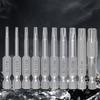 10Pcs Blossom Screwdriver Bit Set 1/4Inch Blossom Screwdriver Bit Set Magnetic Adapter Hex Screwdriver Bit Repair Tool