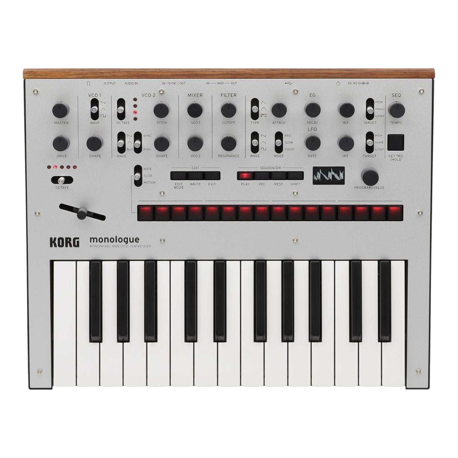 

Korg monophonic Analog Synthesizer Monologue-SV Monologue Silver