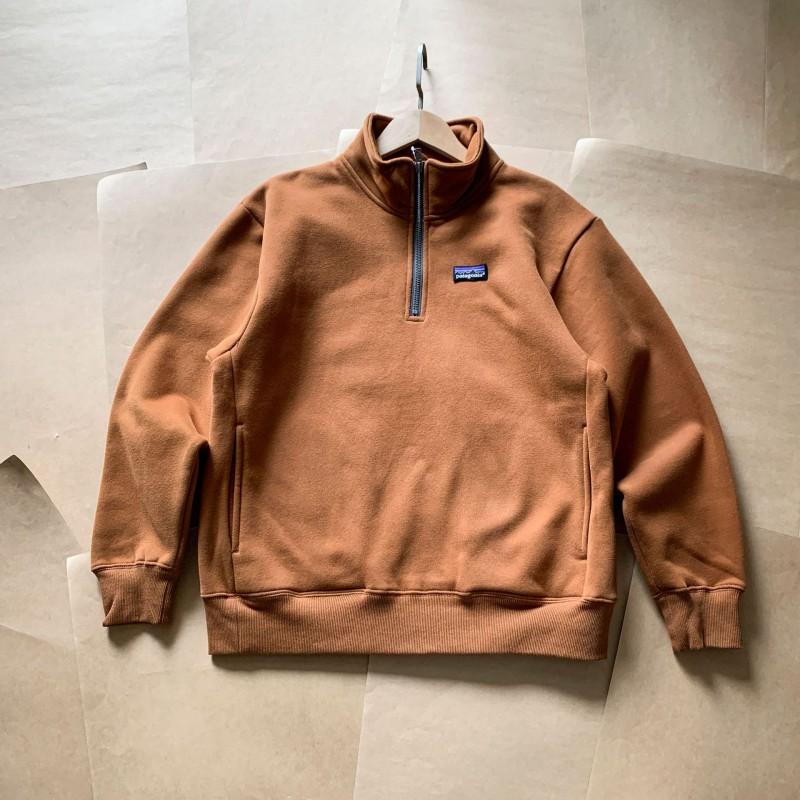 High-Quality Mens Half-Zip Stand Collar Sweatshirt Trendy Casual Couple Outerwear