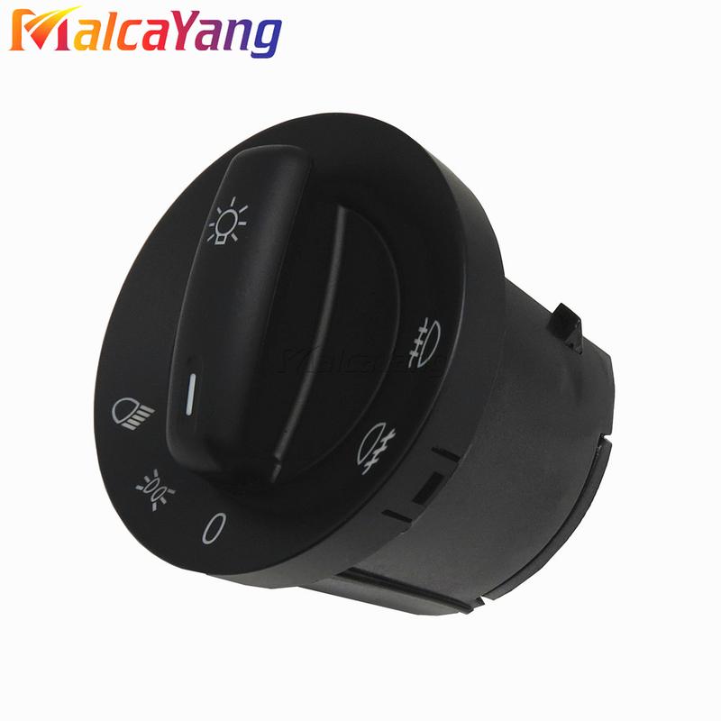 New Headlight Head Lamp Switch Car Accessories For VW Golf MK5 Caddy JETTA TOURAN SAGITAR BORA OEM#1K0 941 431Q 1K0941431Q