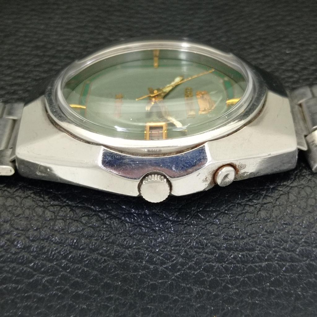 GENUINE VINTAGE ORIENT AUTOMATIC 46941 JAPAN MENS ORIGINAL DIAL WATCH a701897-5 R207-a701897