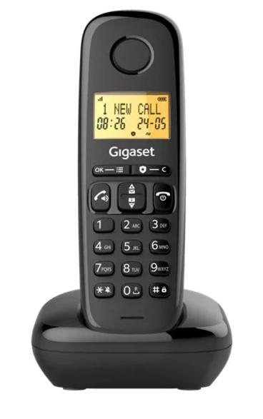 Gigaset Basic 100 Cordless Telephone Black