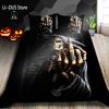 Dream NS Skeleton Bedding Set Linens Duvet Cover Quilt Comforter Pillow Case 3D Red King Halloween Bedroom Decoration