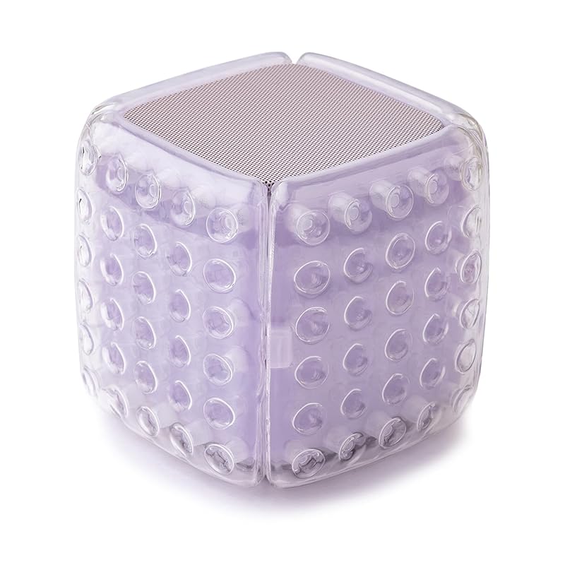 

SMALY AIR mini SPEAKER Shockproof speaker Equipped with Bluetooth USB rechargeable with strap purple YNG-AIR1(PL)