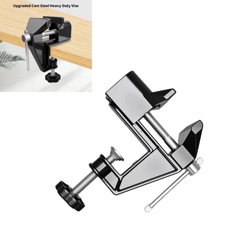 Portable Small Work Benches Vise Table Benches Clamp Vise Adjustable Table Clamp For DIY Projects Carving Fixed Fixture