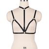 Bangdaerge Women Sexy Goth Lingerie Elastic Harness Bras O0198