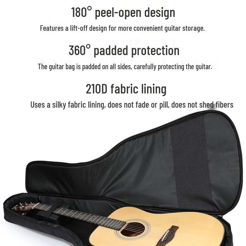 Li Shen Thickened Folk & Classical Guitar Bag
