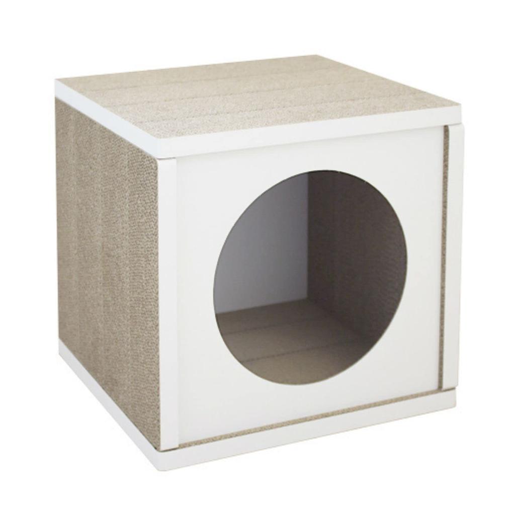 PetPro HappyDays Kočičí domeček Bílý