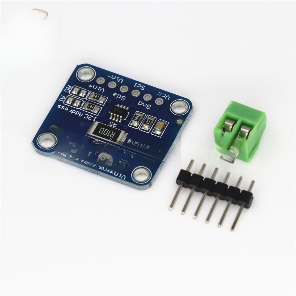 

MCU-219 INA219 I2C Interface Zero-Drift Bidirectional Current/Power Monitoring Sensor Module світло-сірого кольору