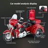1/9 DAVIDSON Alloy Die Cast Motorcycle Model Simulation Sound Light Children's Toys Boys Birthday Gift