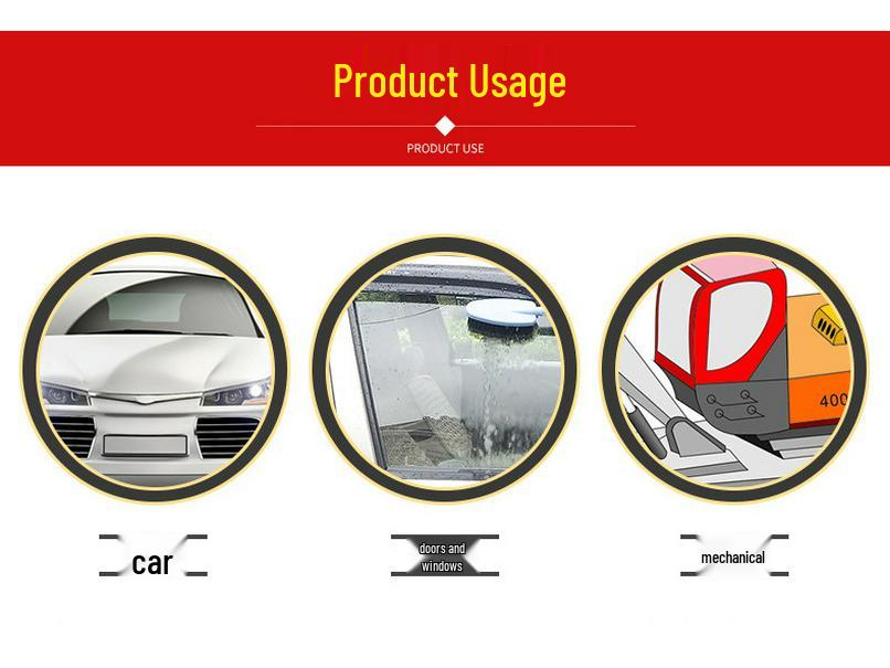 Civic 2016-2021 10th Gen Door Window Weatherstrip Rubber Seal