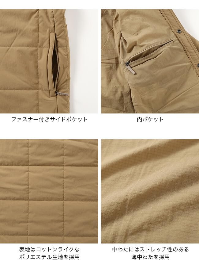 The North Face Meadow Warm Cold Size L Shirt, Unisex, Weather, Cappuccino,