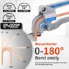 3 in 1 Manual Lever Bender Small Multifunctional Pipe Bending Tool Copper Aluminum Iron Stainless Steel Pipe Available