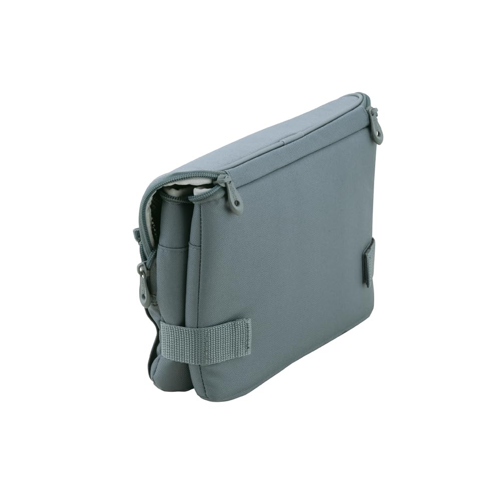 Thermos Soft Foldable and GY Cooler, 5L, Gray, 5-Layer Insulated, Compact, Water-Repellent Fabric, Box-Shaped, RFD-0051