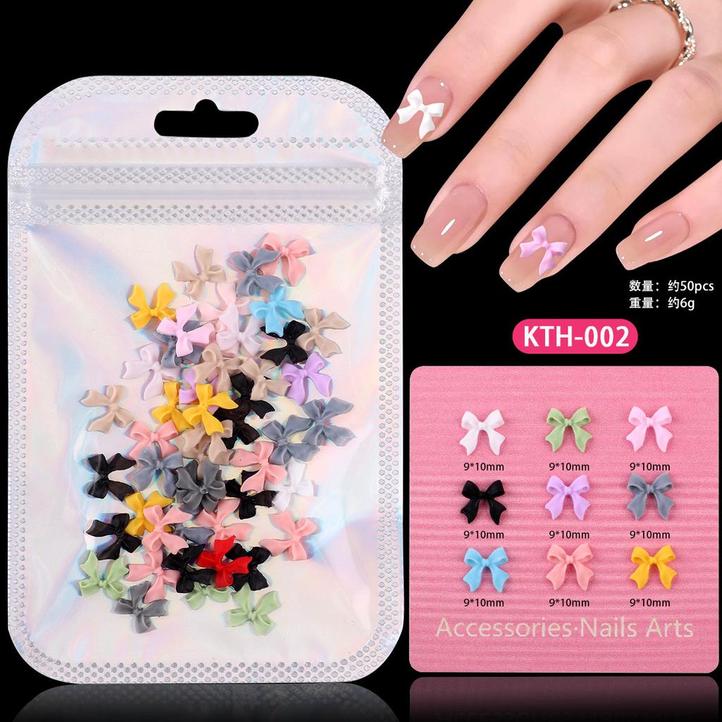 Color Streamer Resin Bow Mixed Nail Art Trinkets Mobile Phone Case Accessories Work In Progress Diy Accessories