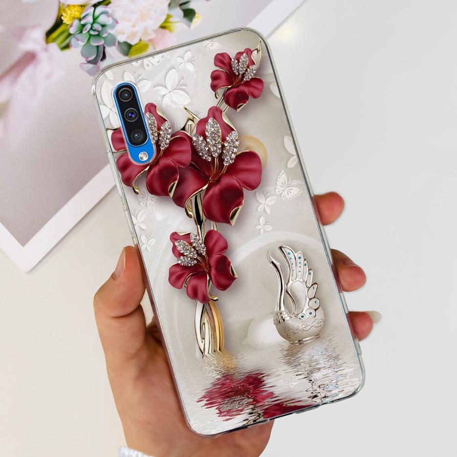 For Samsung Galaxy A50 Case A30s A50s Cute Fashion Painted Back Cover Phone Case For Samsung A50s Galaxy A30s A 50 s Soft Fundas
