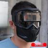 Auto Light-Adjusting Full-Face Welding Mask with Anti-Glare, Anti-Burn, Breathable Design, Heat Insulation, and Eye Protection.