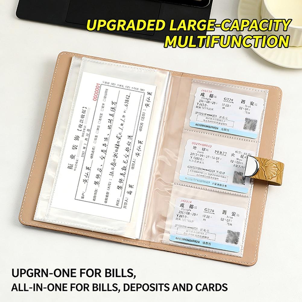 Bank Ledgers Book With Password Lock Mini Pu Leather Money Savings Book User-Resettable Password Notes Deposit Book Organiser
