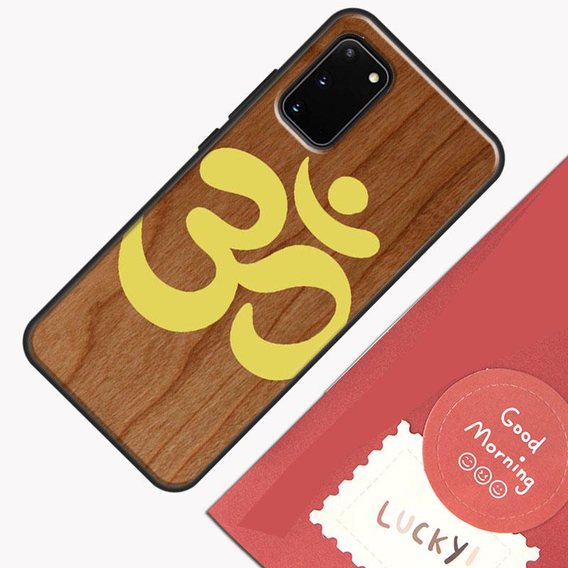 Yoga Om Hindu Symbol Phone Case For Samsung Galaxy S26 S25 S24 S20 S21 S22 S23 Ultra S10 Plus S25 FE Cover Shell