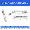 Robotic Arm Vacuum Suction Cup Nozzle Connector, Corrosion-Resistant, Model VSSM2020-G14