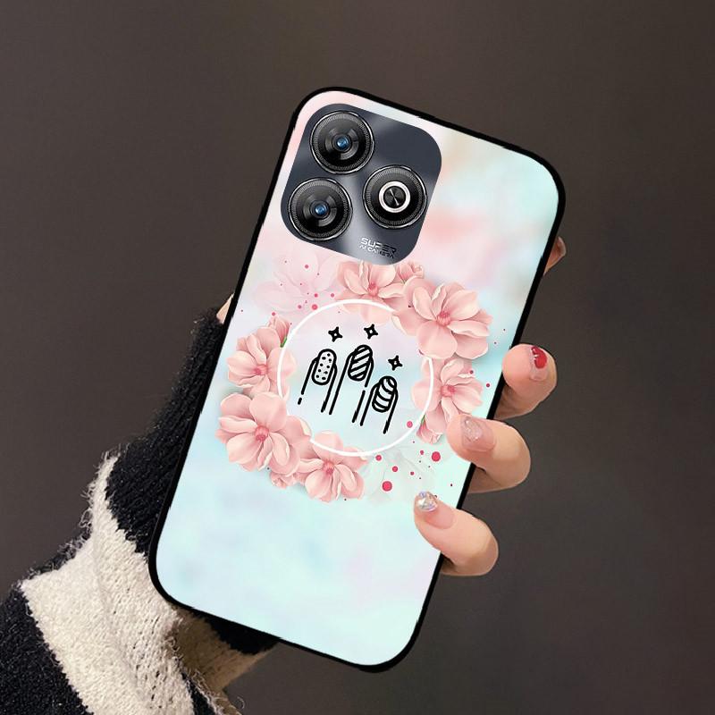 

Для ZTE Blade V60 Smart 4G Чохол V60Smart Модний Силіконовий М який ТПУ Задня Кришка для Телефона З Малюнком Олійними Фарбами Для ZTE Blade A75 4G Чохол Capa For ZTE Blade A75 4G