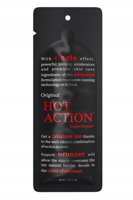 Hot Action Bronzer with the Effect of Tingle Warms Up