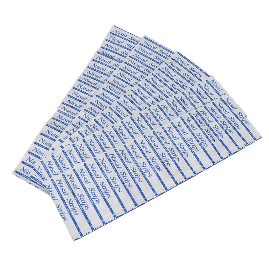 50pcs Nasal Strips Reduce Snoring Improve Sleep Promote Smoothly Breathing Nose Sticker Patches