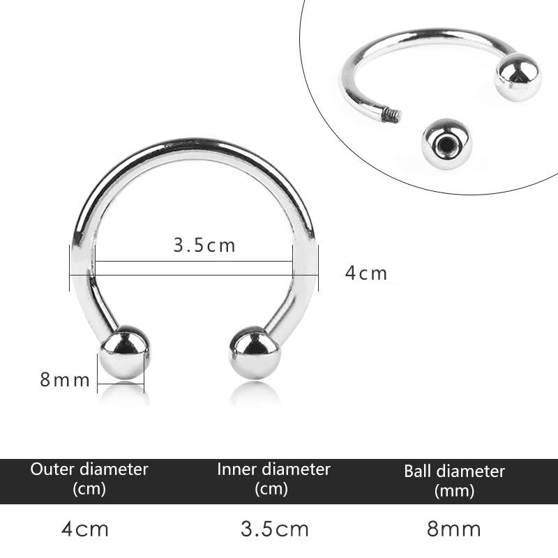 15-60Mm Metallringspenner Hette Bikini Dekorativ Lås Kobling Skruekrok DIY Klær Sytilbehør